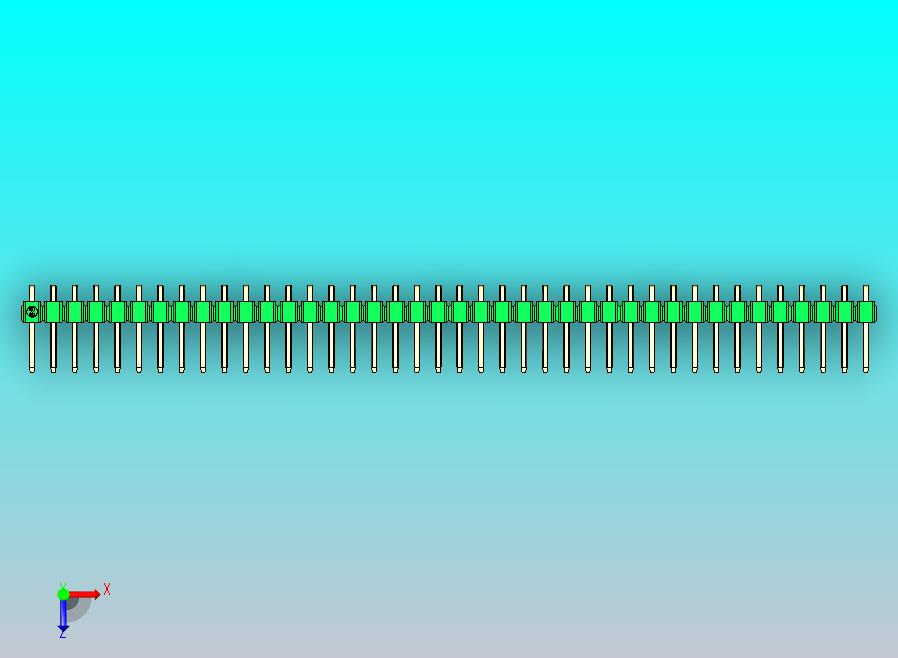 DS1022彩色排针 绿色 1x40p 100mil 类型D 版本1.0.zip