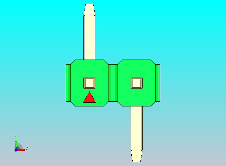 DS1022彩色排针 绿色 02p 100mil 类型 SMT R1 版本1.0.zip