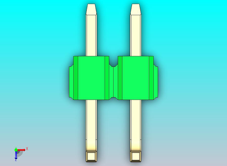 DS1022彩色排针 绿色 02P 100mil 类型U 版本1.0.zip