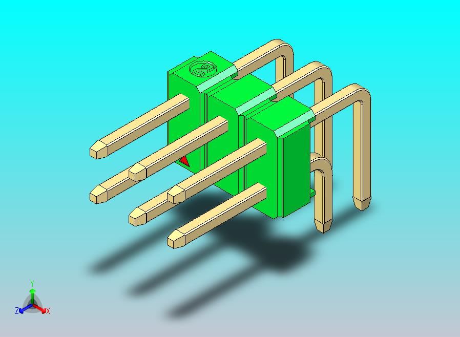 DS1022彩色排针 绿色 2x03p 100mil 类型D 版本1.0.zip