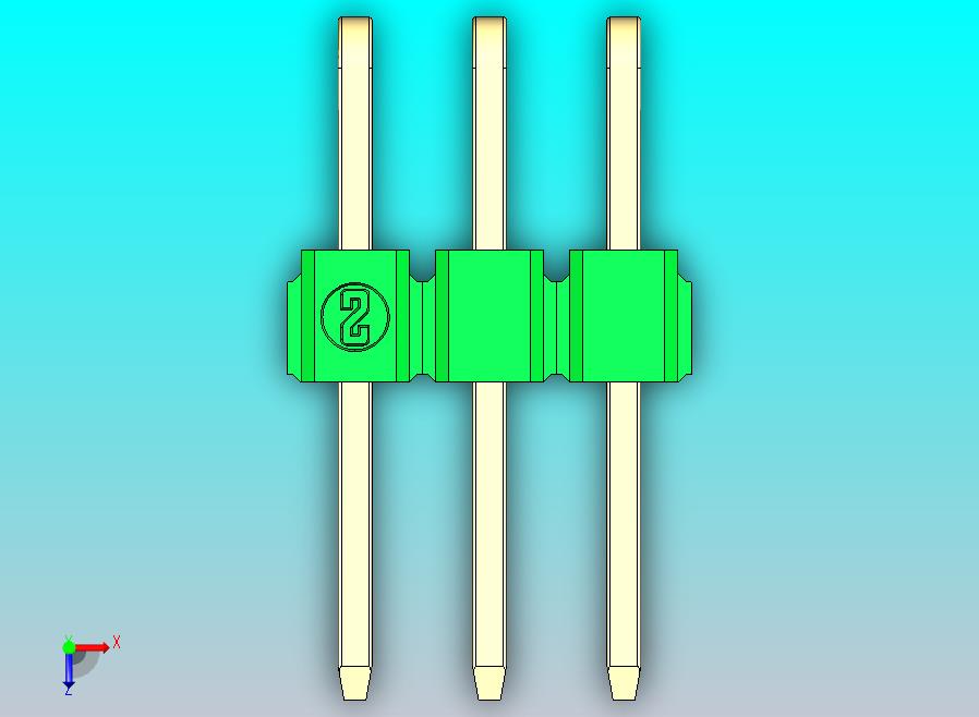 DS1022彩色排针 绿色 2x03p 100mil 类型D 版本1.0.zip