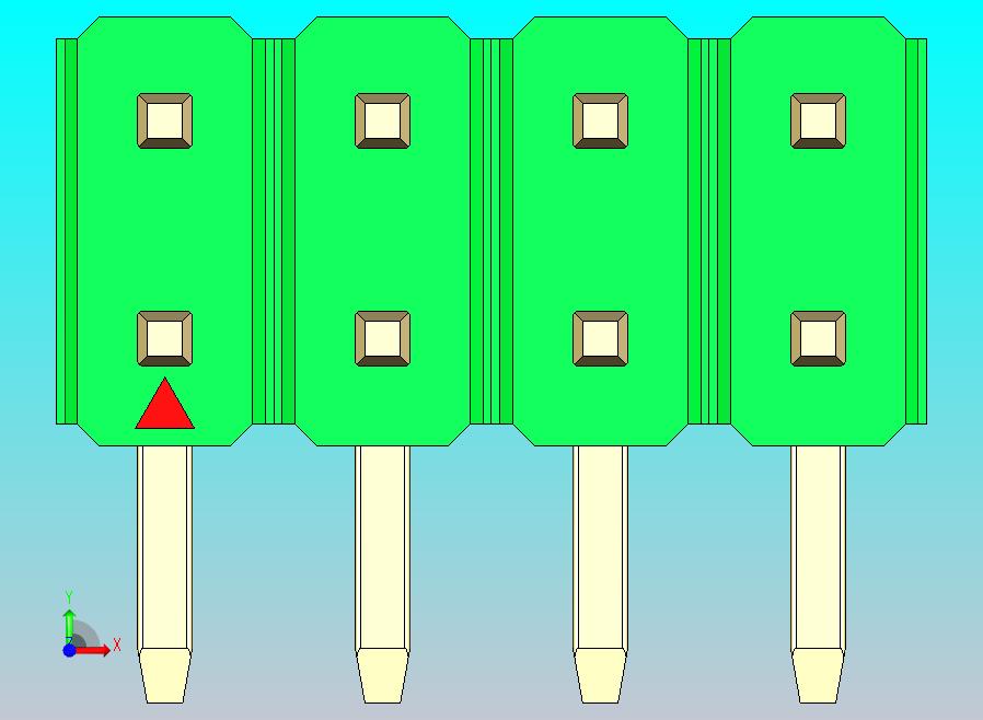 DS1022彩色排针 绿色 2x04p 100mil 类型D 版本1.0.zip