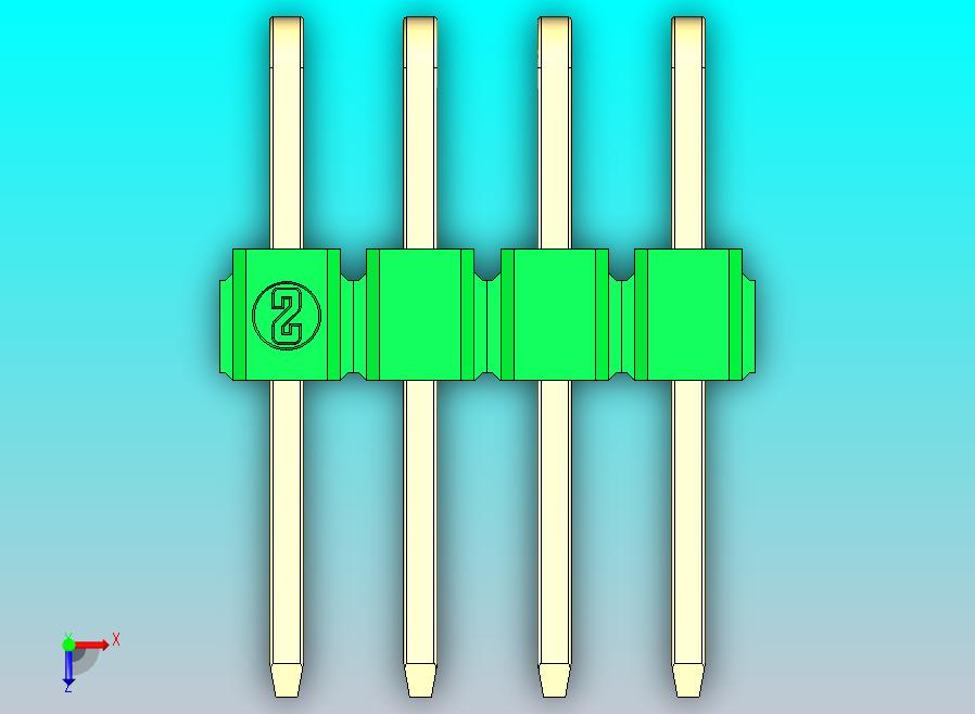 DS1022彩色排针 绿色 2x04p 100mil 类型D 版本1.0.zip