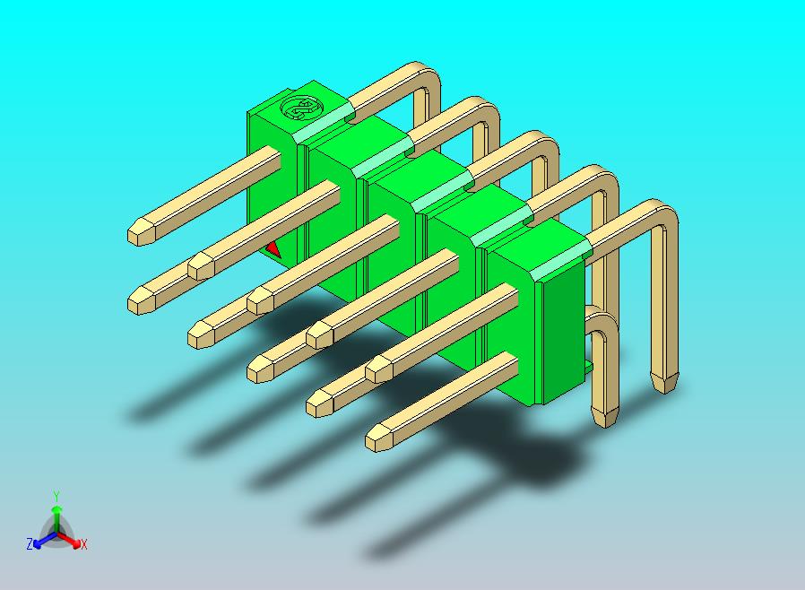 DS1022彩色排针 绿色 2x05p 100mil 类型D 版本1.0.zip