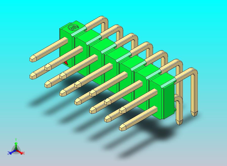 DS1022彩色排针 绿色 2x07p 100mil 类型D 版本1.0.zip