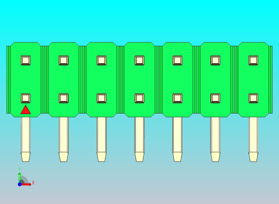 DS1022彩色排针 绿色 2x07p 100mil 类型D 版本1.0.zip