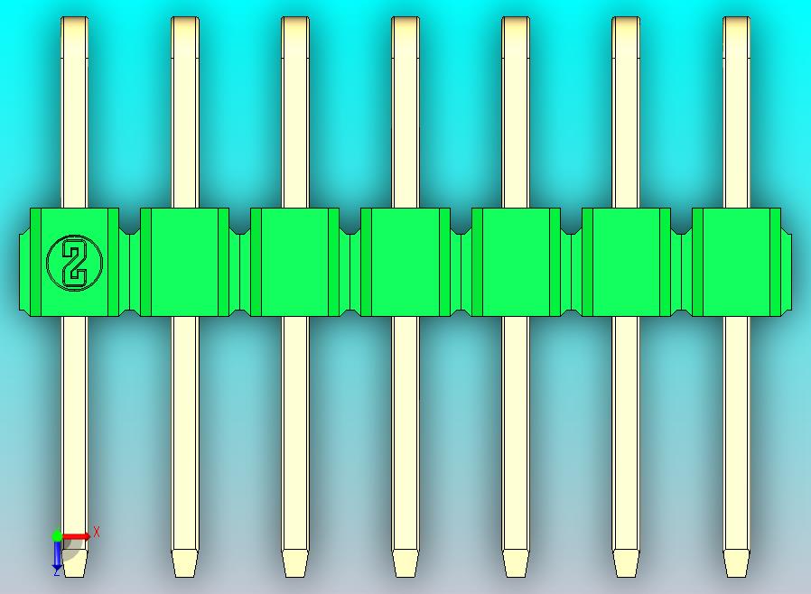 DS1022彩色排针 绿色 2x07p 100mil 类型D 版本1.0.zip