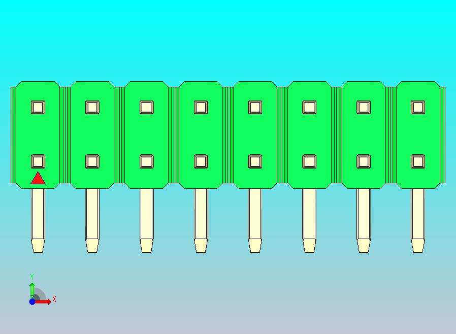 DS1022彩色排针 绿色 2x08p 100mil 类型D 版本1.0.zip