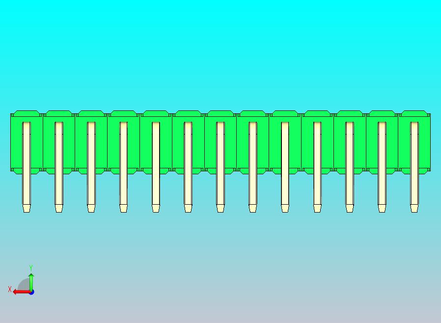 DS1022彩色排针 绿色 2x13p 100mil 类型D 版本1.0.zip