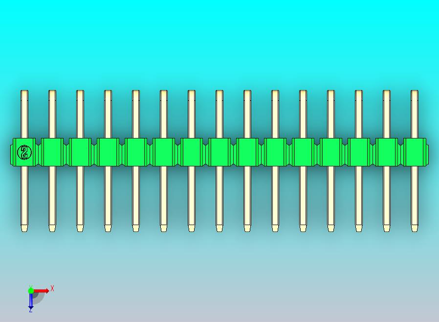 DS1022彩色排针 绿色 2x15p 100mil 类型D 版本1.0.zip