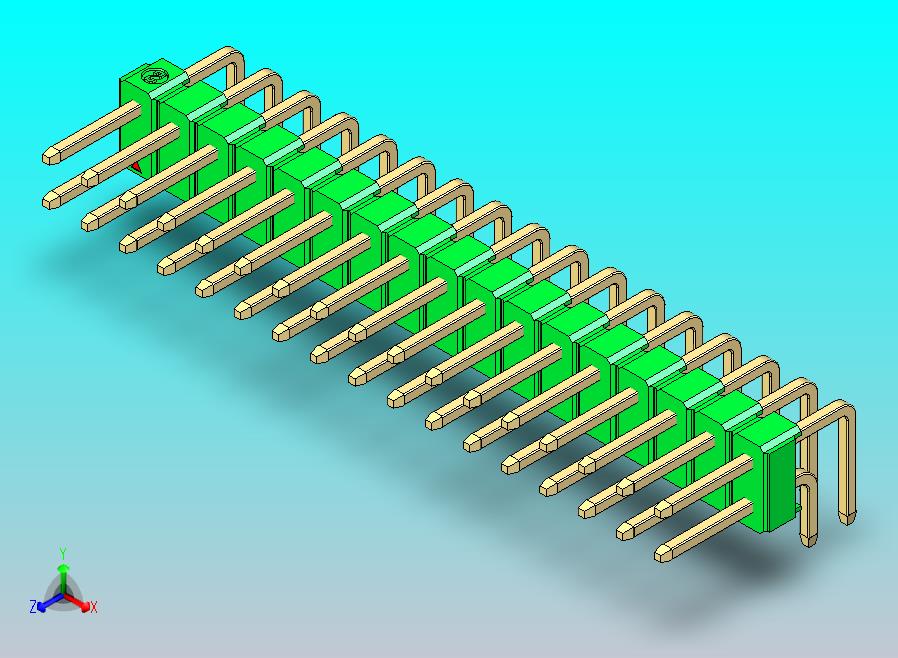 DS1022彩色排针 绿色 2x17p 100mil 类型D 版本1.0.zip