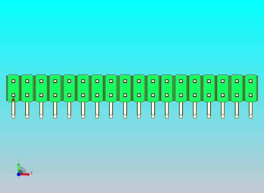 DS1022彩色排针 绿色 2x18p 100mil 类型D 版本1.0.zip