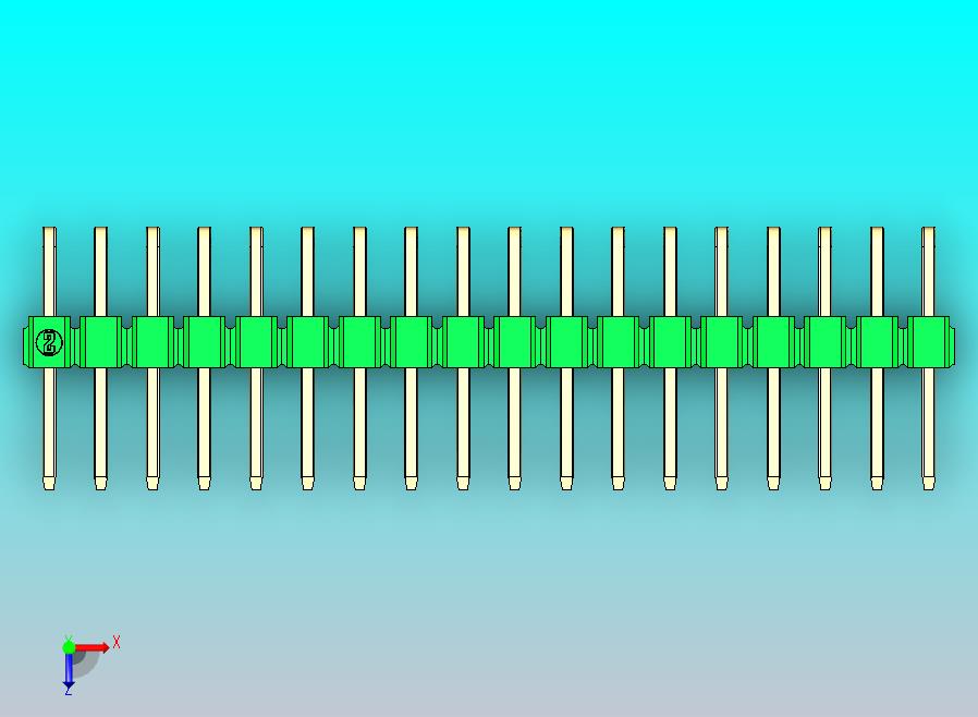 DS1022彩色排针 绿色 2x18p 100mil 类型D 版本1.0.zip