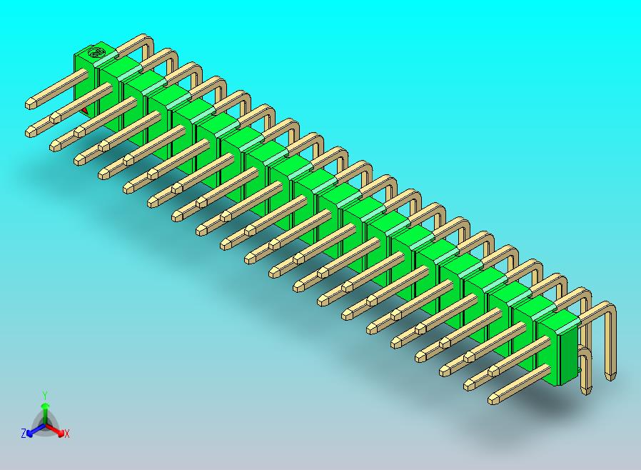 DS1022彩色排针 绿色 2x20p 100mil 类型D 版本1.0.zip