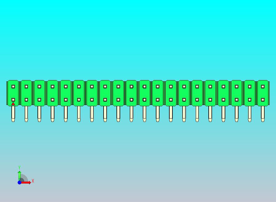 DS1022彩色排针 绿色 2x20p 100mil 类型D 版本1.0.zip