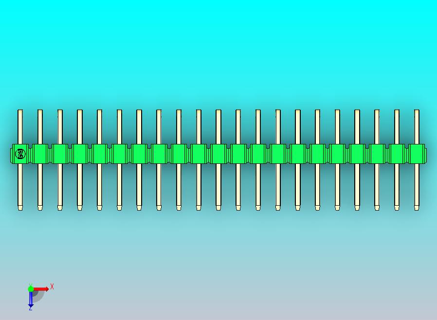 DS1022彩色排针 绿色 2x21p 100mil 类型D 版本1.0.zip