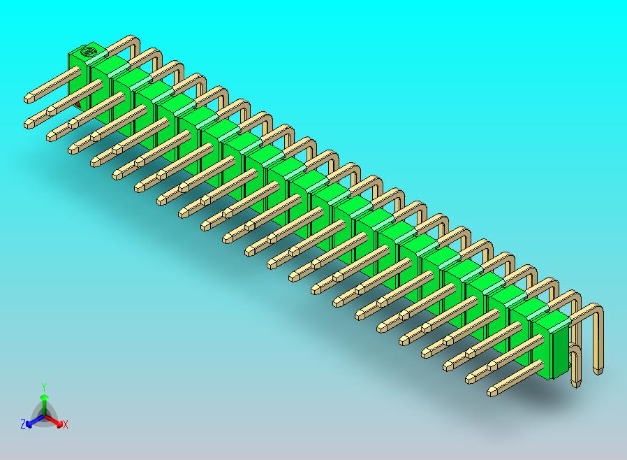 DS1022彩色排针 绿色 2x22引脚 100mil 类型D 版本1.0.zip