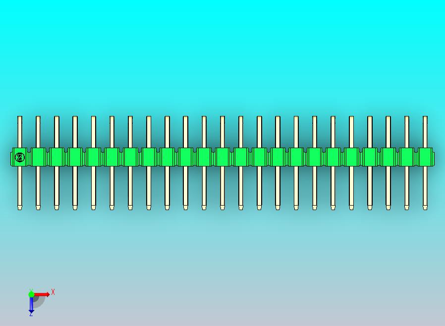 DS1022彩色排针 绿色 2x23p 100mil 类型D 版本1.0.zip