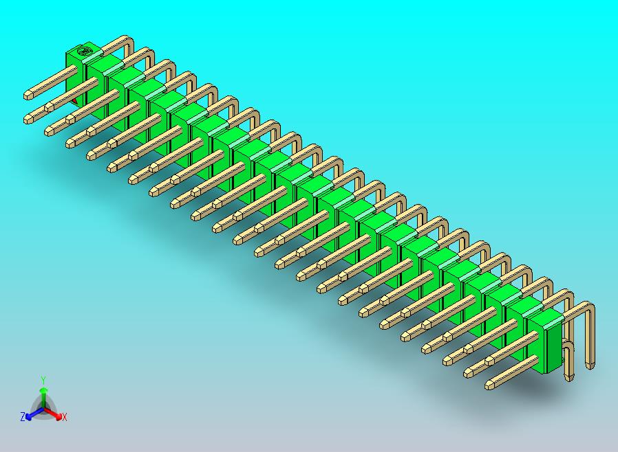 DS1022彩色排针 绿色 2x23p 100mil 类型D 版本1.0.zip