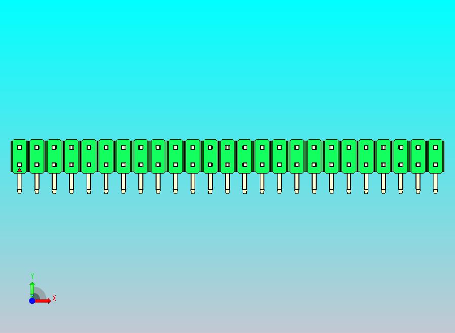 DS1022彩色排针 绿色 2x25p 100mil 类型D 版本1.0.zip