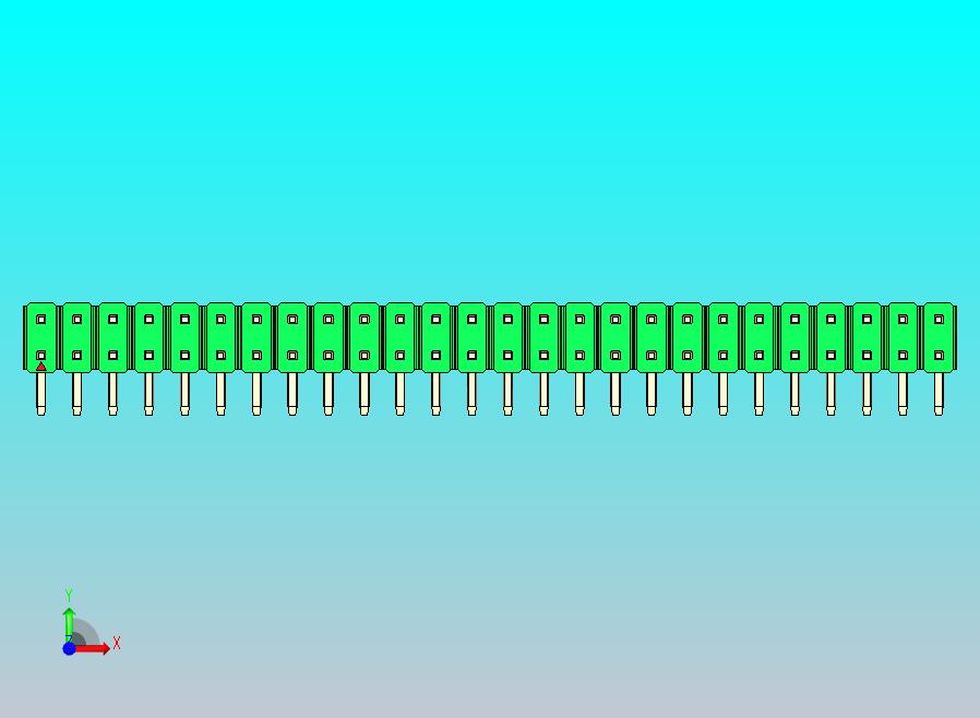 DS1022彩色排针 绿色 2x26p 100mil 类型D 版本1.0.zip