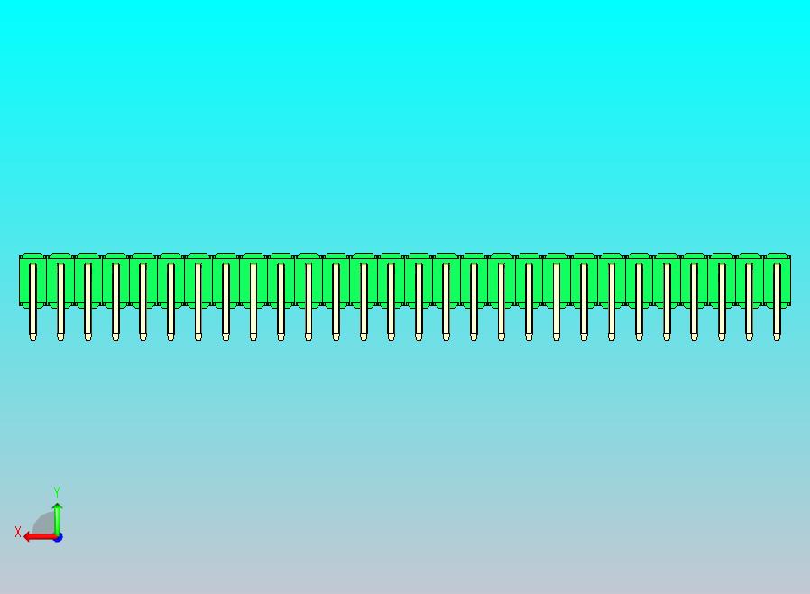 DS1022彩色排针 绿色 2x28p 100mil 类型D 版本1.0.zip