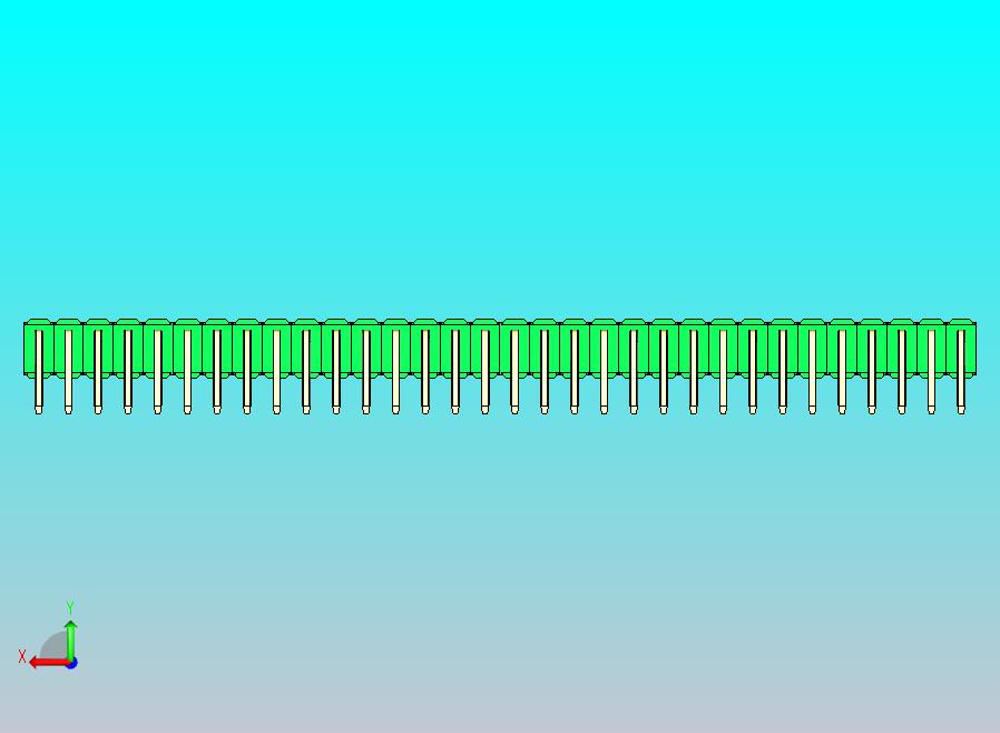 DS1022彩色排针 绿色 2x32p 100mil 类型D 版本1.0.zip