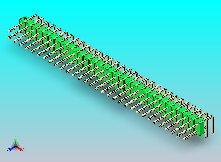 DS1022彩色排针 绿色 2x31p 100mil 类型D 版本1.0.zip