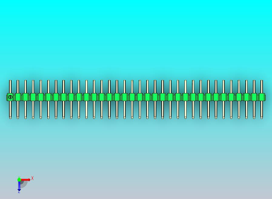 DS1022彩色排针 绿色 2x34p 100mil 类型D 版本1.0.zip