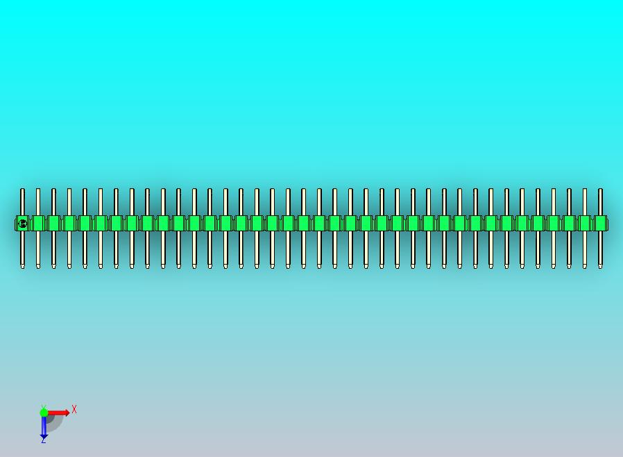 DS1022彩色排针 绿色 2x38p 100mil 类型D 版本1.0.zip