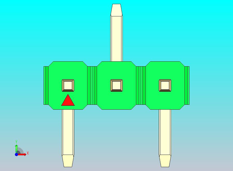 DS1022彩色排针 绿色 03P 100mil 类型 SMT R2 版本1.0.zip