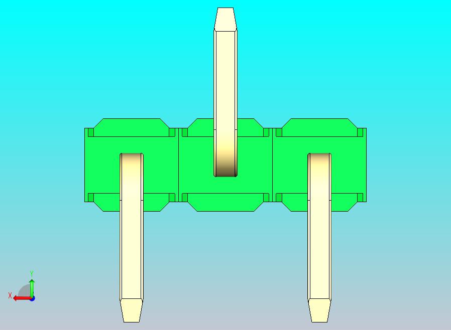 DS1022彩色排针 绿色 03P 100mil 类型 SMT R2 版本1.0.zip