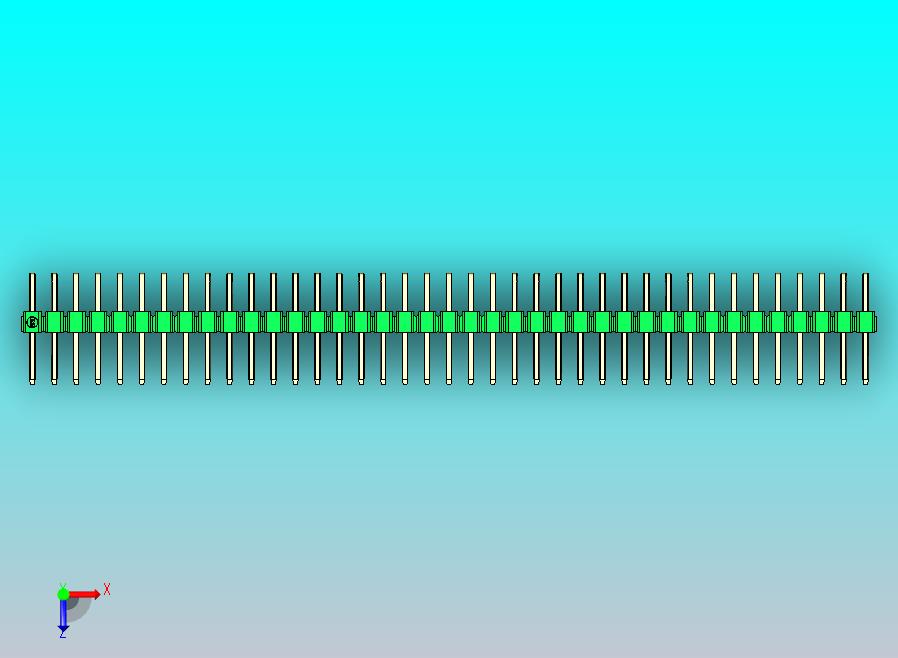 DS1022彩色排针 绿色 2x39p 100mil 类型D 版本1.0.zip