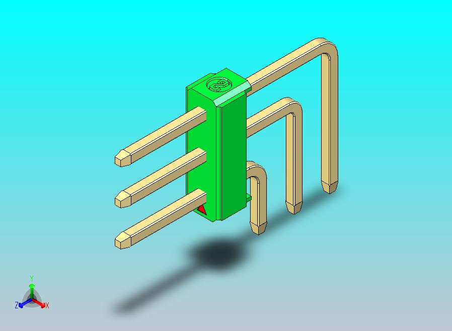 DS1022彩色排针 绿色 3x01p 100mil 类型D 版本1.0.zip