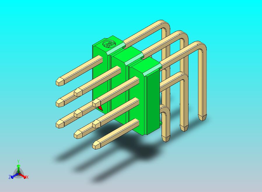 DS1022彩色排针 绿色 3x03p 100mil 类型D 版本1.0.zip