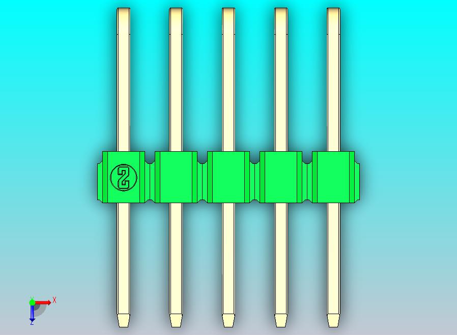 DS1022彩色排针 绿色 3x05p 100mil 类型D 版本1.0.zip