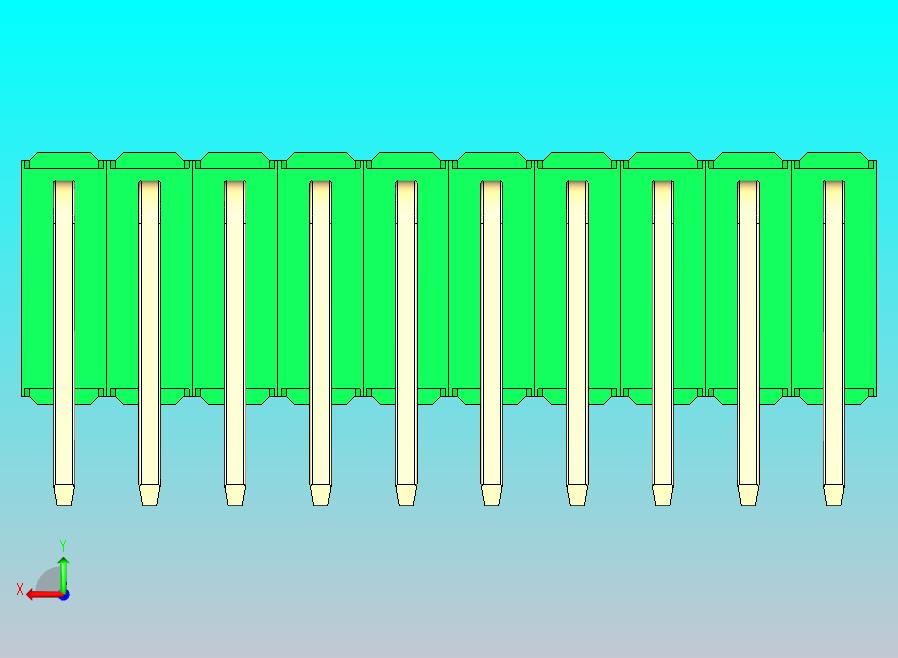 DS1022彩色排针 绿色 3x10p 100mil 类型D 版本1.0.zip