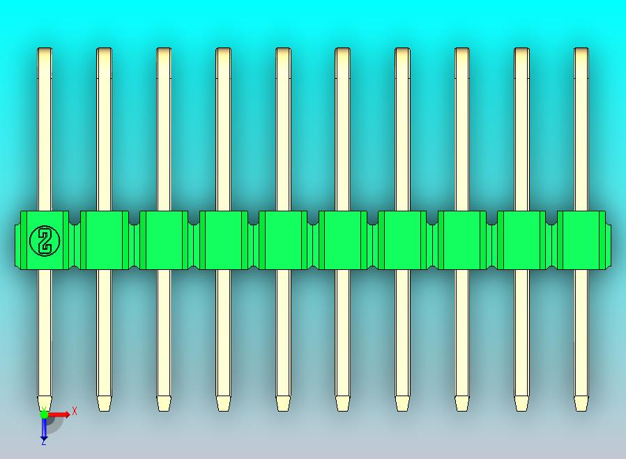 DS1022彩色排针 绿色 3x10p 100mil 类型D 版本1.0.zip