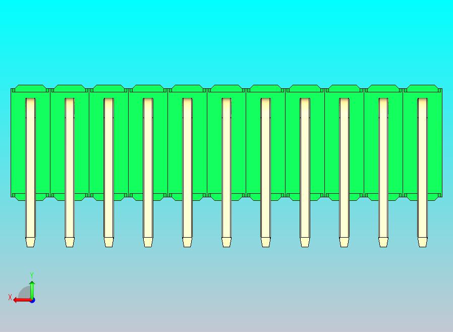DS1022彩色排针 绿色 3x11p 100mil 类型D 版本1.0.zip