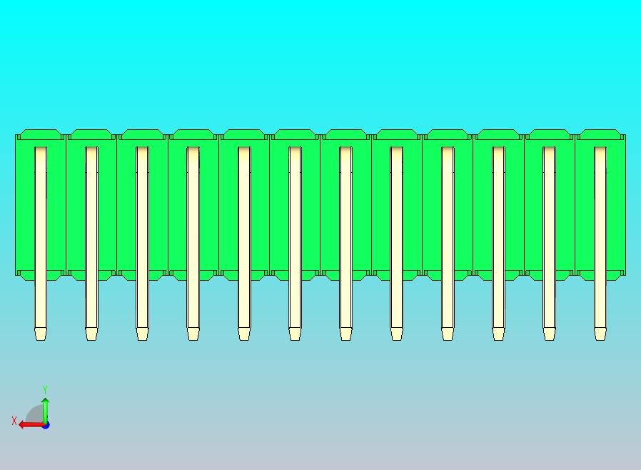 DS1022彩色排针 绿色 3x12p 100mil 类型D 版本1.0.zip