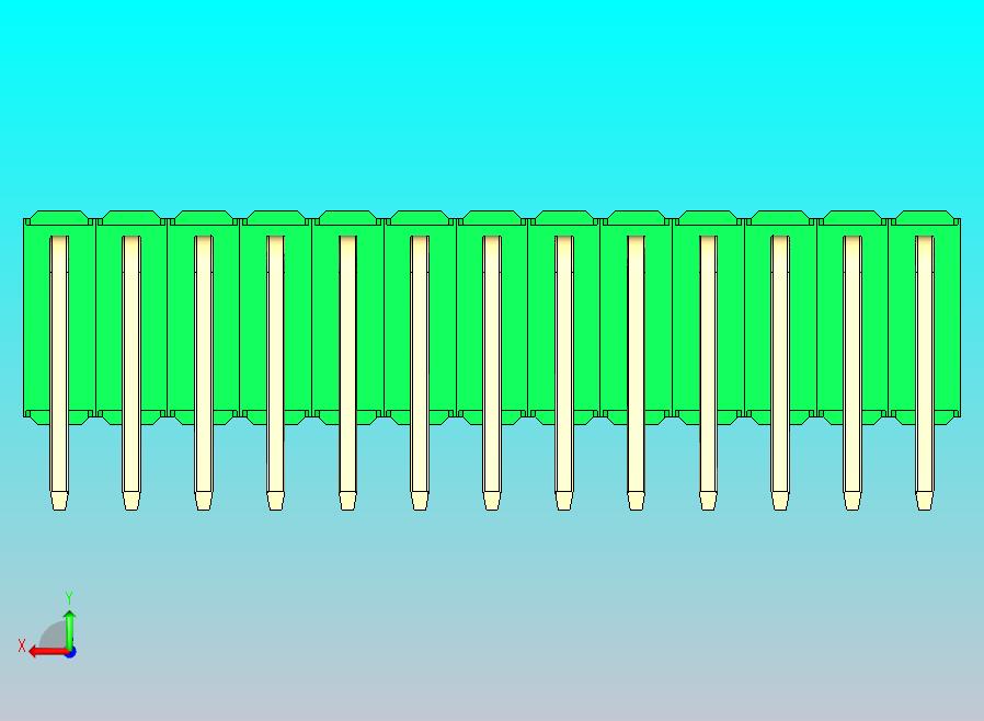 DS1022彩色排针 绿色 3x13p 100mil 类型D 版本1.0.zip