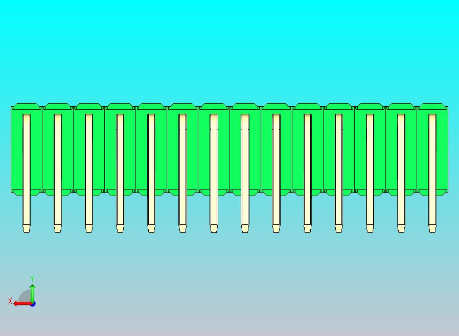 DS1022彩色排针 绿色 3x14p 100mil 类型D 版本1.0.zip