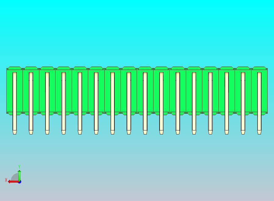 DS1022彩色排针 绿色 3x16p 100mil 类型D 版本1.0.zip