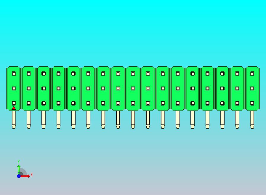 DS1022彩色排针 绿色 3x17p 100mil 类型D 版本1.0.zip