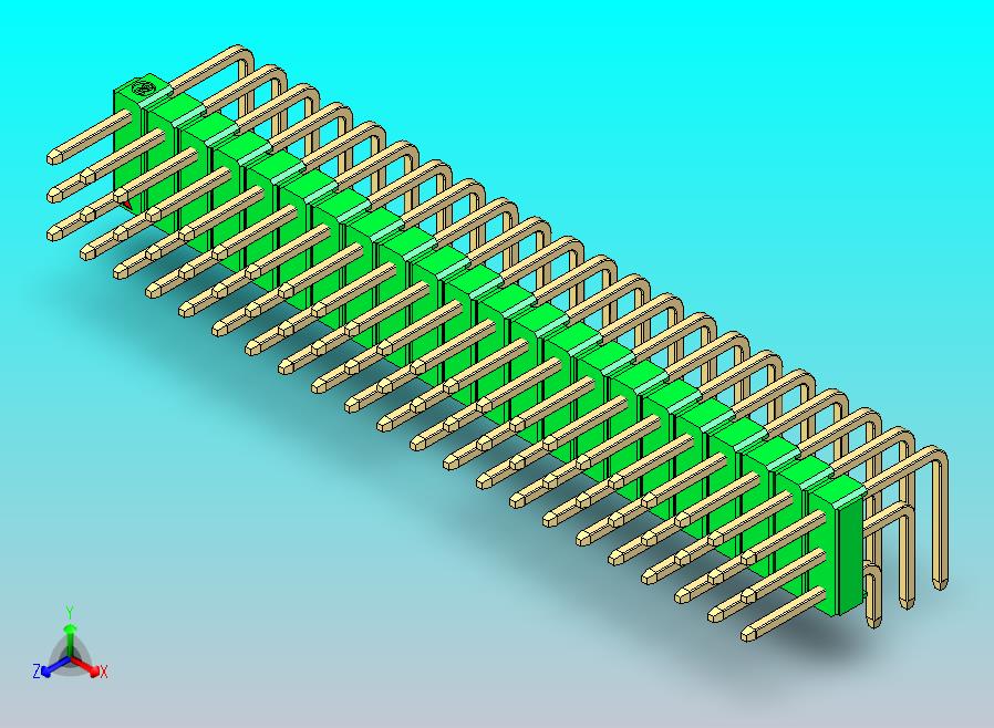DS1022彩色排针 绿色 3x22p 100mil 类型D 版本1.0.zip