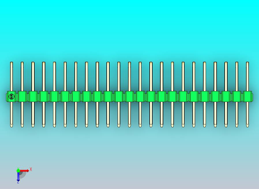 DS1022彩色排针 绿色 3x23p 100mil 类型D 版本1.0.zip