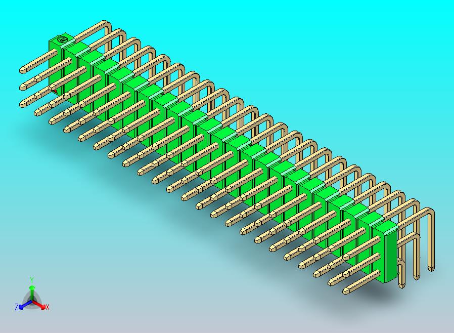 DS1022彩色排针 绿色 3x23p 100mil 类型D 版本1.0.zip