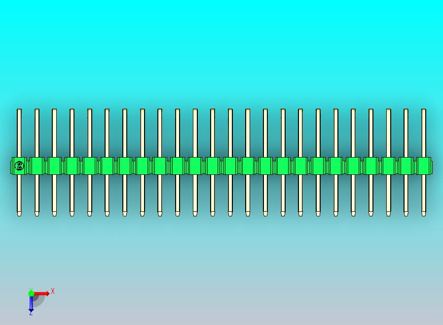 DS1022彩色排针 绿色 3x24p 100mil 类型D 版本1.0.zip