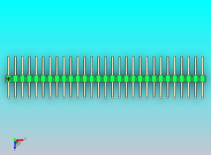 DS1022彩色排针 绿色 3x29p 100mil 类型D 版本1.0.zip