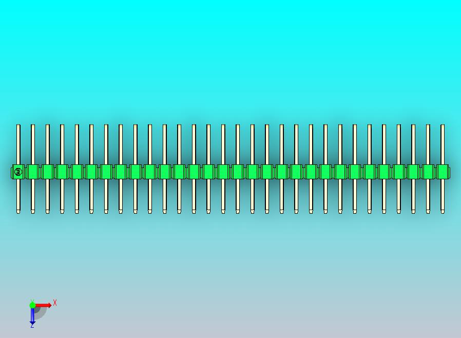 DS1022彩色排针 绿色 3x30p 100mil 类型D 版本1.0.zip